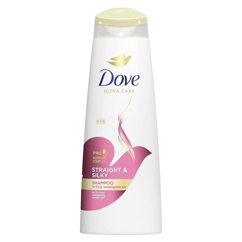 Dove Straight &amp; Silky Shampoo 330ml (Unilever Original)