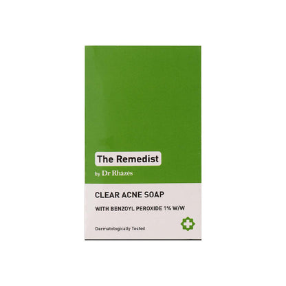 The Remedist by Dr Rhazes Clear Acne Soap (100gm)