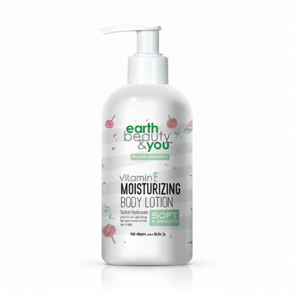 Earth Beauty &amp; You Body Milk 350ml: Moisturizing Vitamin E