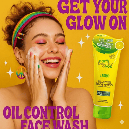 Earth Beauty &amp; You Face Wash 100ML: Lemon (Oil Control)-1