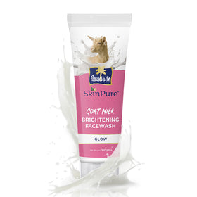Parachute SkinPure Goat Milk Brightening Facewash, For Bright &amp; Glowing Skin, Prevents Dry &amp; Dull Skin ,All Skin Types, No Parabens, Sulphate (100gm)