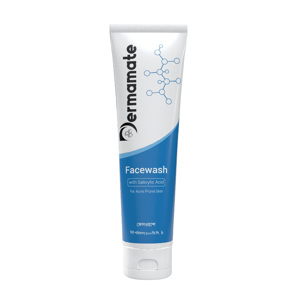 Dermamate Face Wash For Acne Prone Skin 100ml