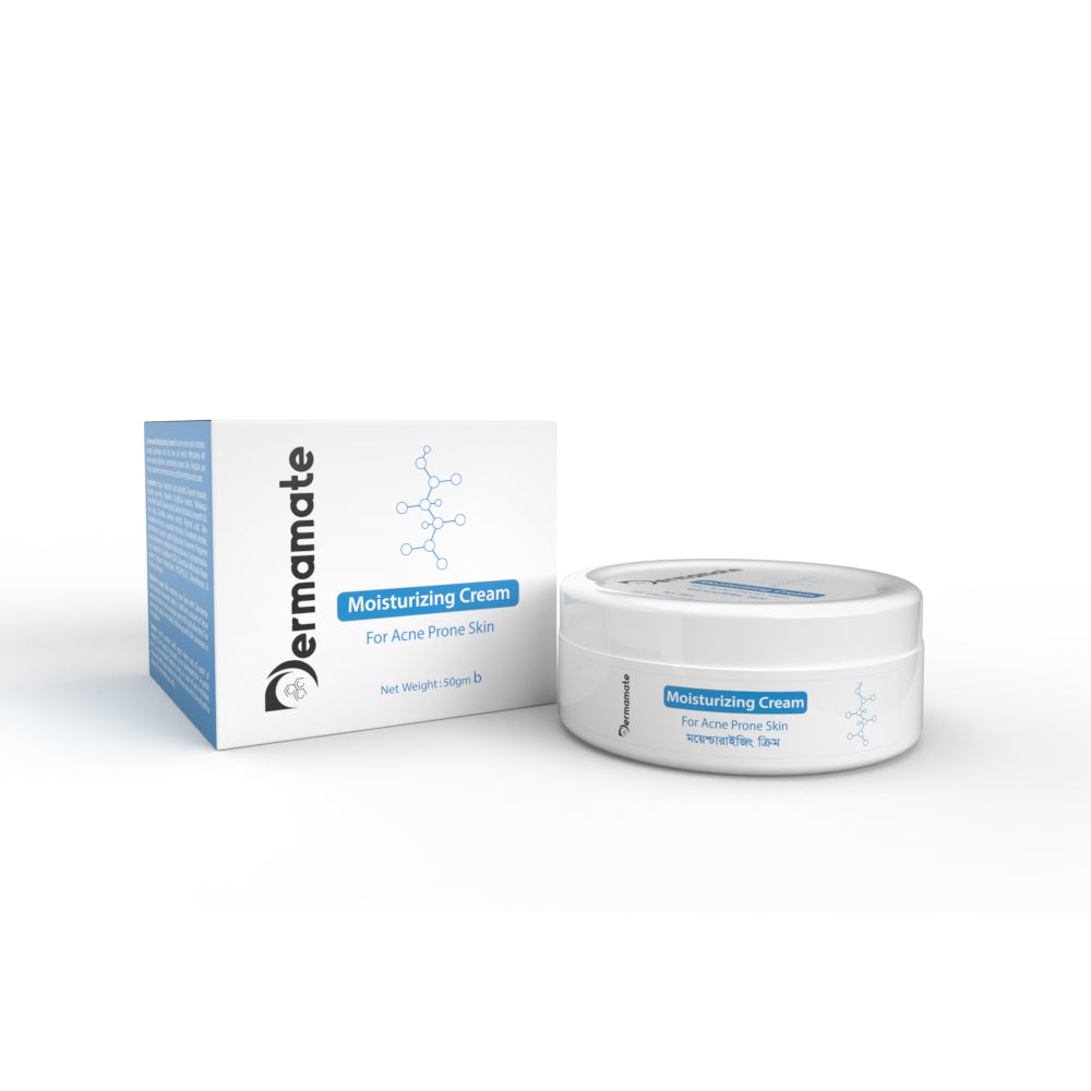 Dermamate Moisturizing Cream For Acne Prone Skin 50gm