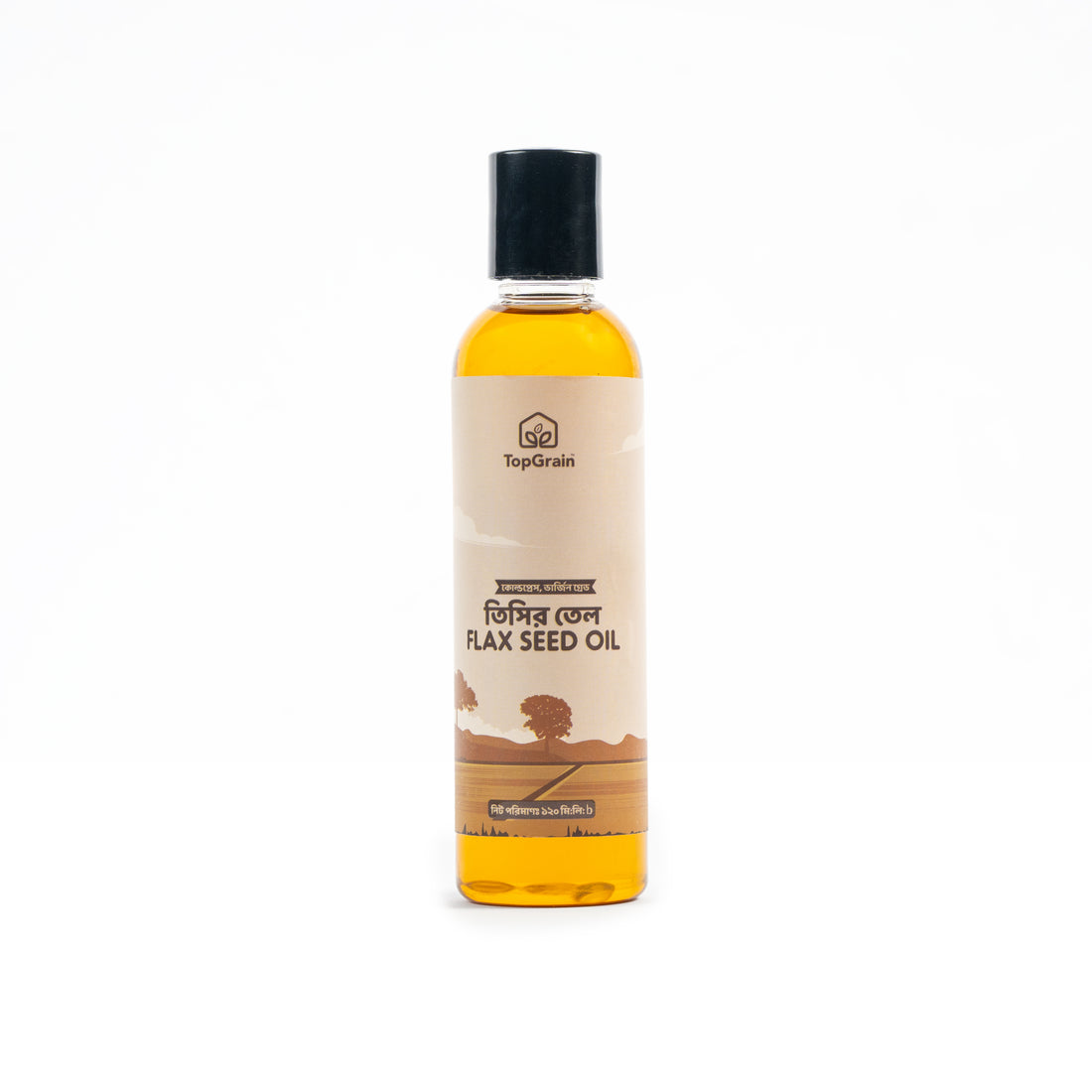 TopGrain Flaxseed Oil for Hair and Skin (120ml)