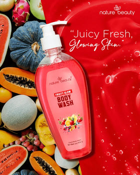 Nature Beauty Fruity Glow Body Wash (325ml)