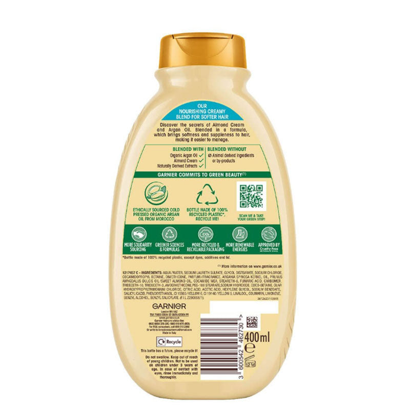Garnier Ultimate Blends Argan Richness Creamy Nourishing Shampoo 400ml