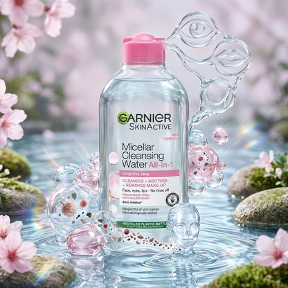 Garnier Skin Active Micellar Cleansing Water even for Sensitive Skin (700ml)