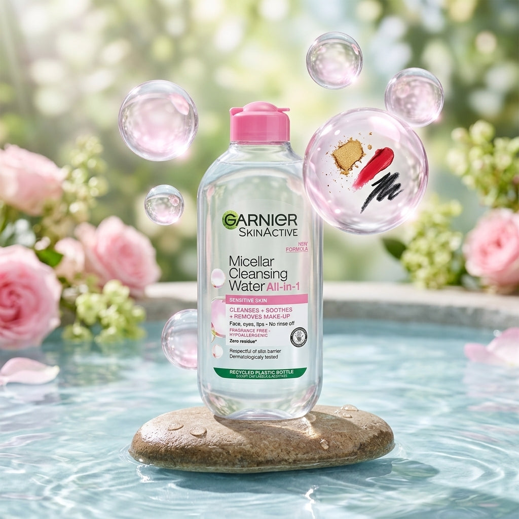 Garnier Skin Active Micellar Cleansing Water even for Sensitive Skin (700ml)