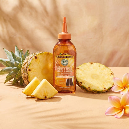 Garnier Ultimate Blends Glowing Lengths Pineapple Hair Drink 200ml 
