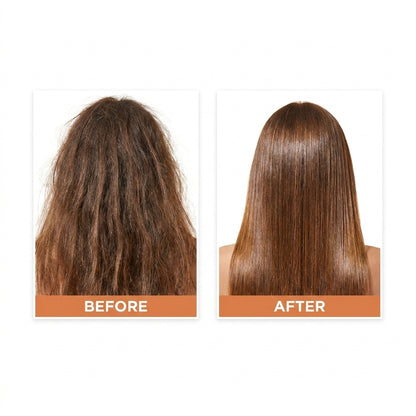 Garnier Ultimate Blends Glowing Lengths Pineapple Hair Drink 200ml
before/ after