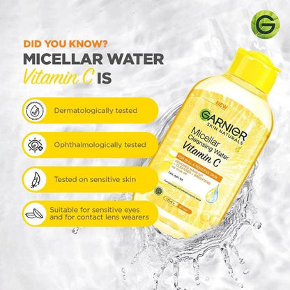 Garnier Vitamin C Micellar Cleansing Water (125ml)_2