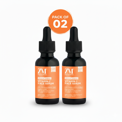 Zayn &amp; Myza Vitamin C Face Serum (30ml) - Pack of 02