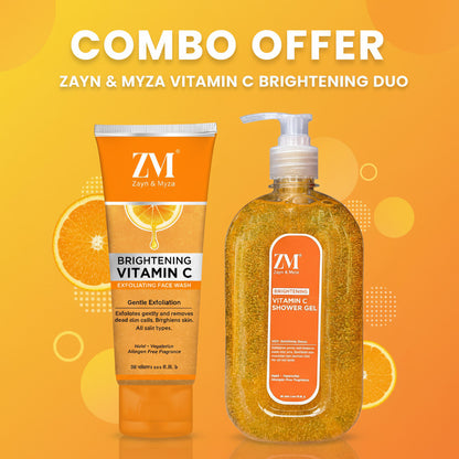 Zayn &amp; Myza Vitamin C Face &amp; Body Brightening Combo