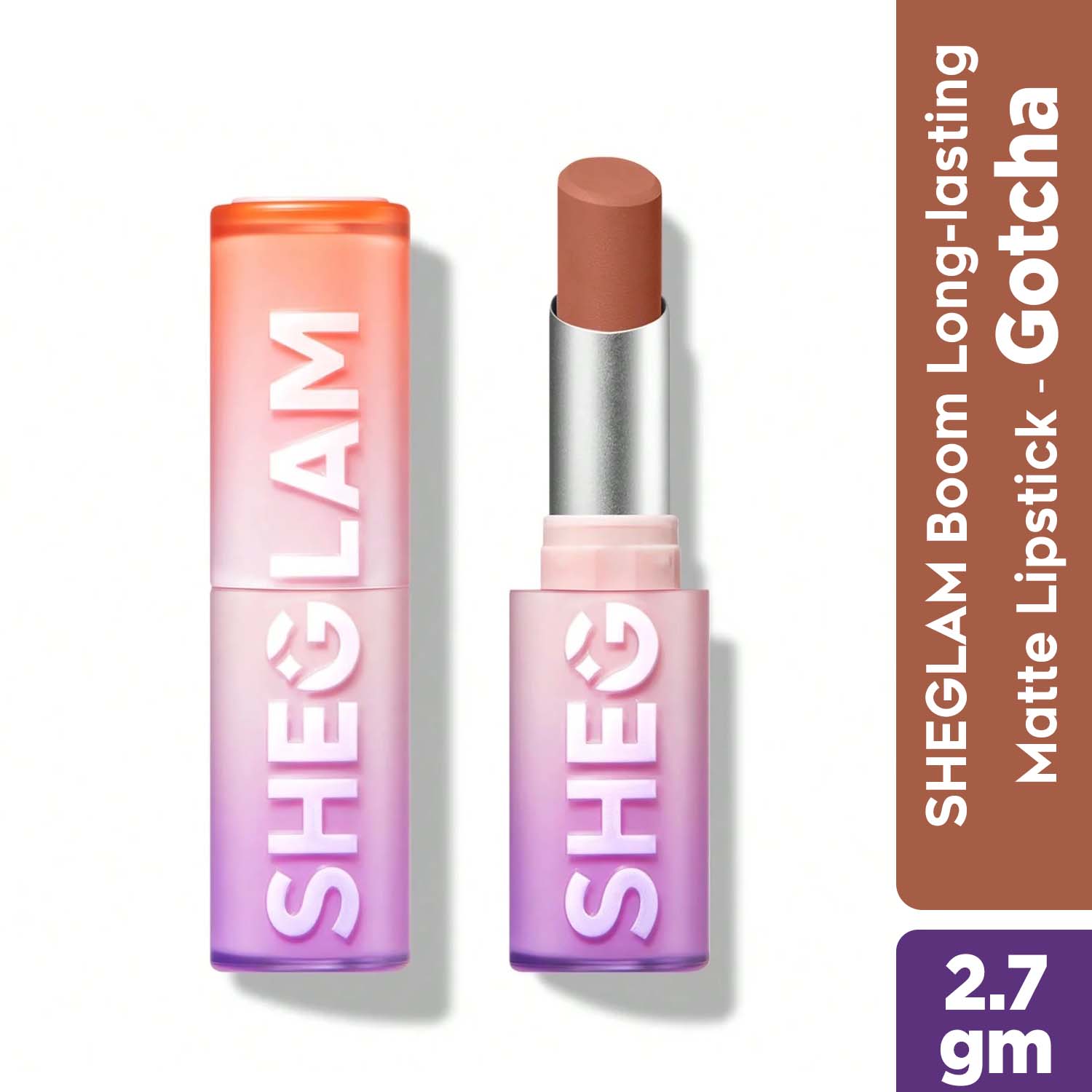 SHEGLAM Dynamatte Boom Long-lasting Matte Lipstick (2.7gm)