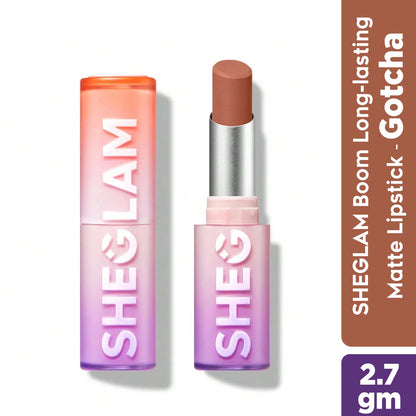SHEGLAM Dynamatte Boom Long-lasting Matte Lipstick (2.7gm)