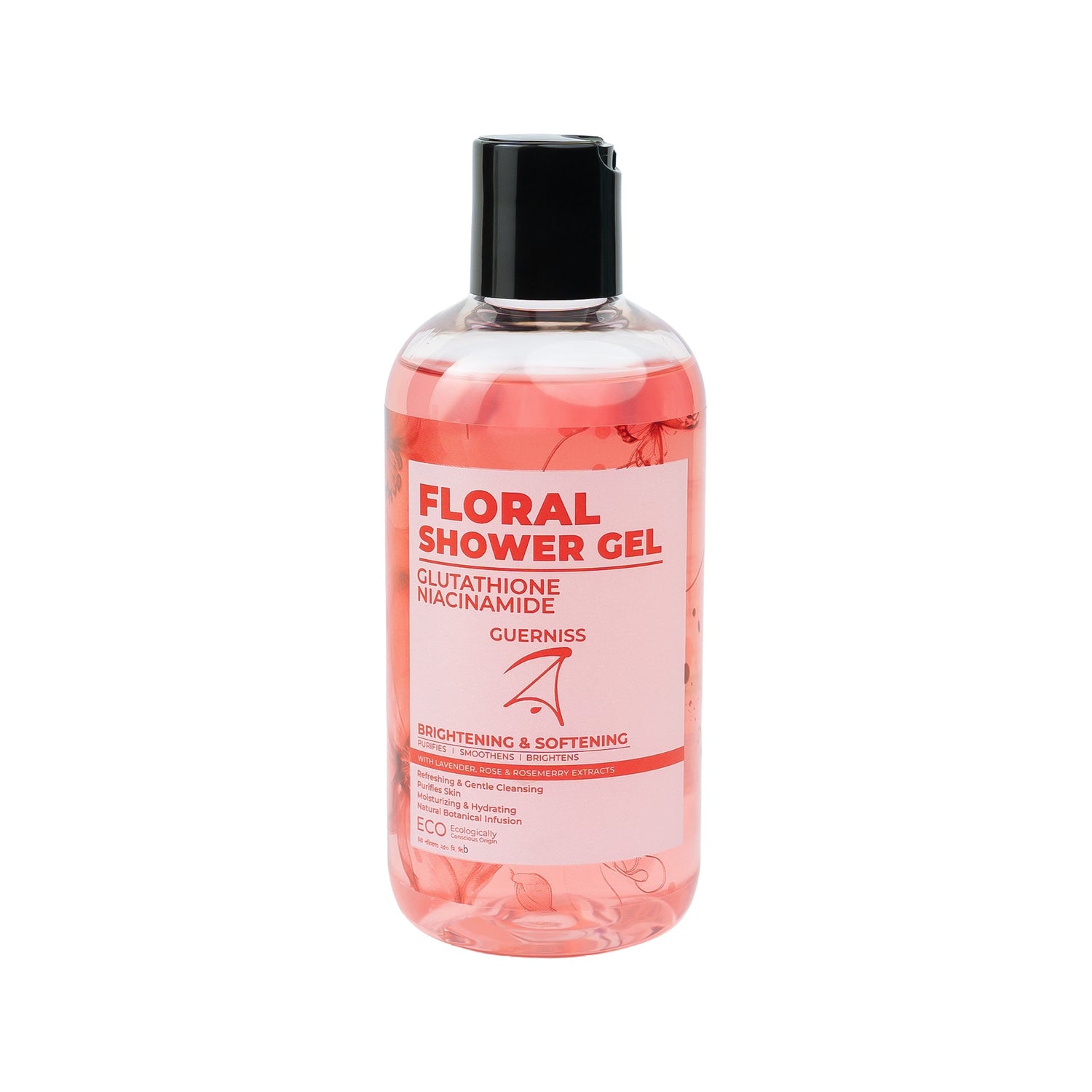 GuernissRawGlutathioneNiacinamideShowerGelFloral_250ml