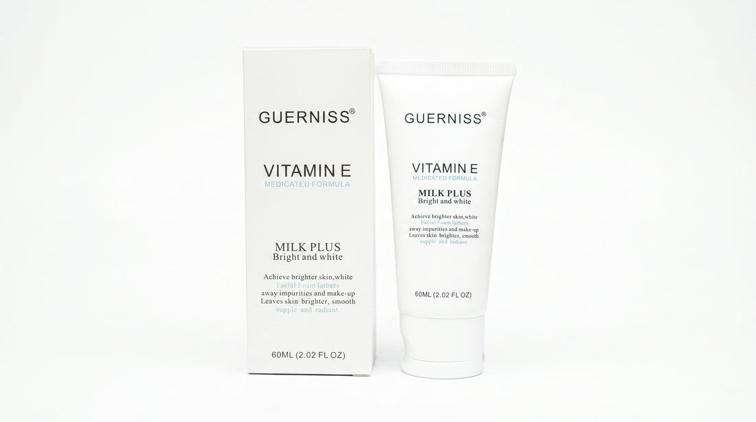 Guerniss Vitamin E Milk Plus Face Wash (60ml)