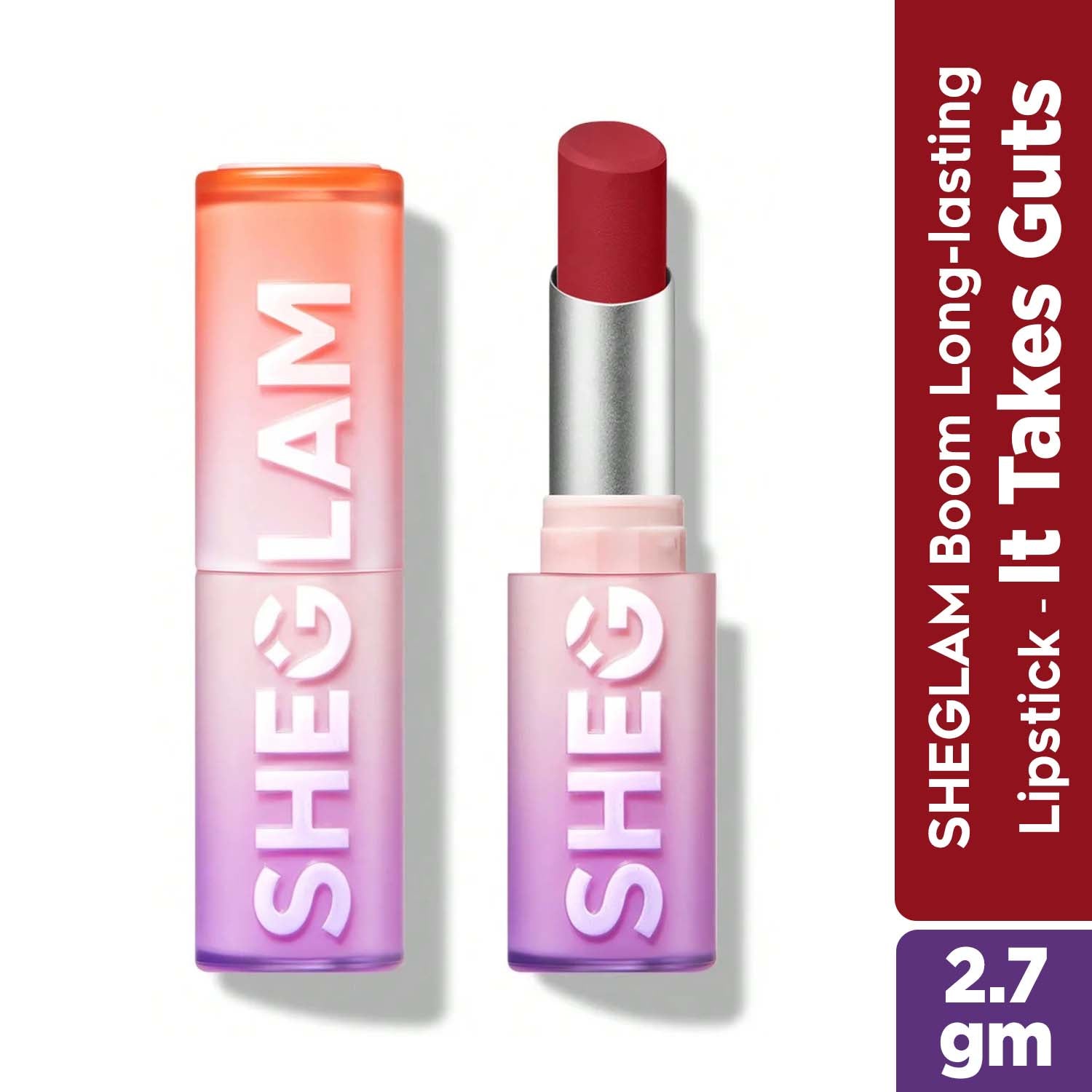 SHEGLAM Dynamatte Boom Long-lasting Matte Lipstick (2.7gm)