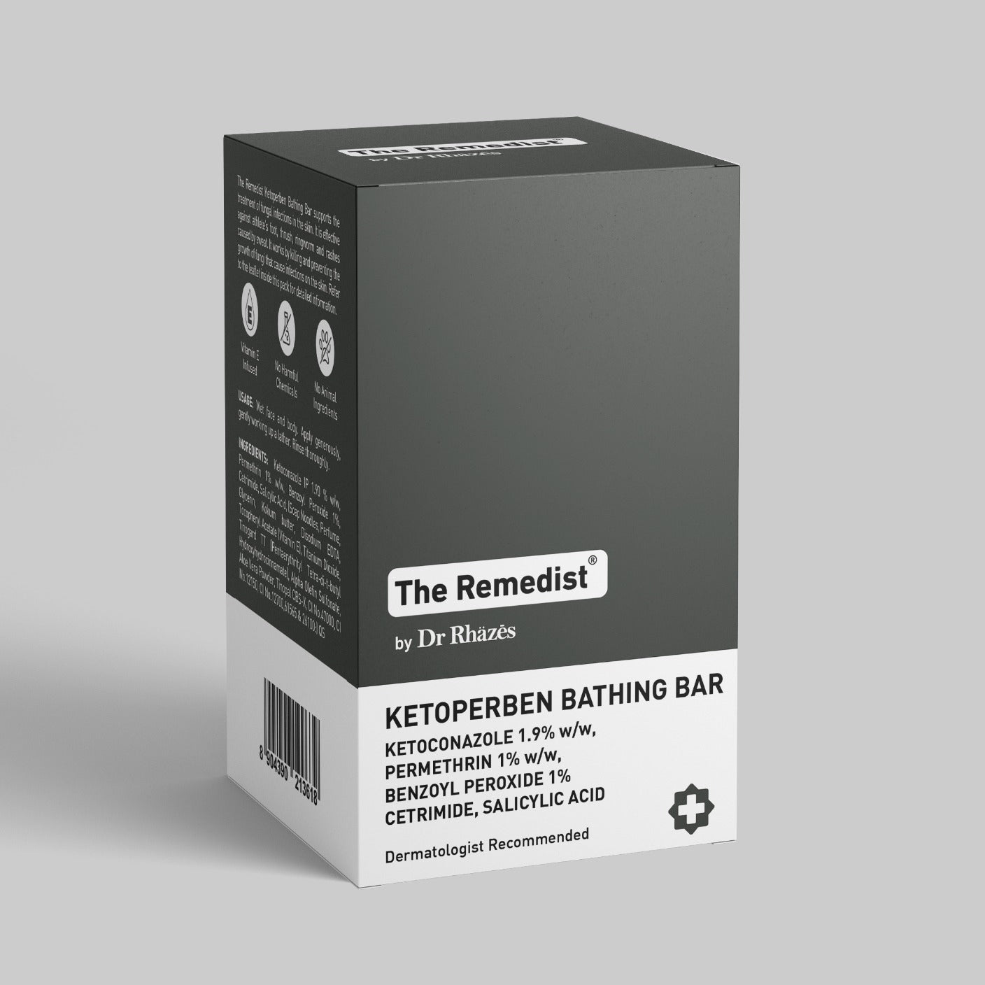 The Remedist by DR Rhazes Ketoperben Bathing Bar 100gm