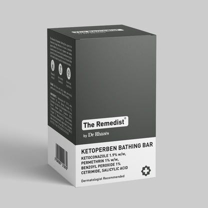 The Remedist by DR Rhazes Ketoperben Bathing Bar 100gm