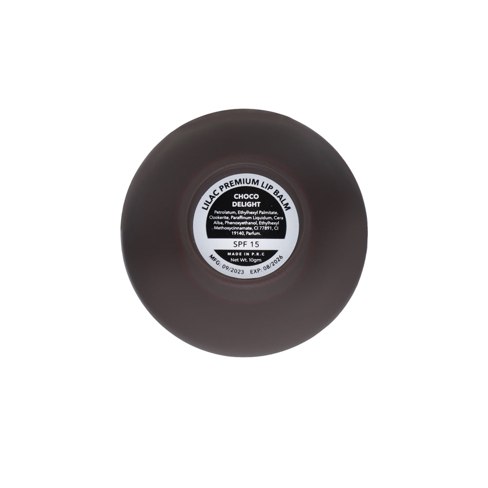 Lilac Premium Lip Balm - Choco delight with SPF15 (30gm)