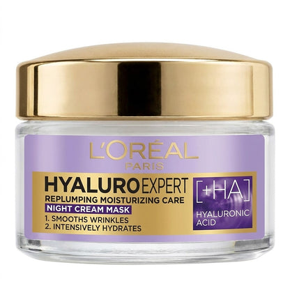 L_OrealHyaluronExpertReplumpingMoisturisingCareNightCreamMask_50ml