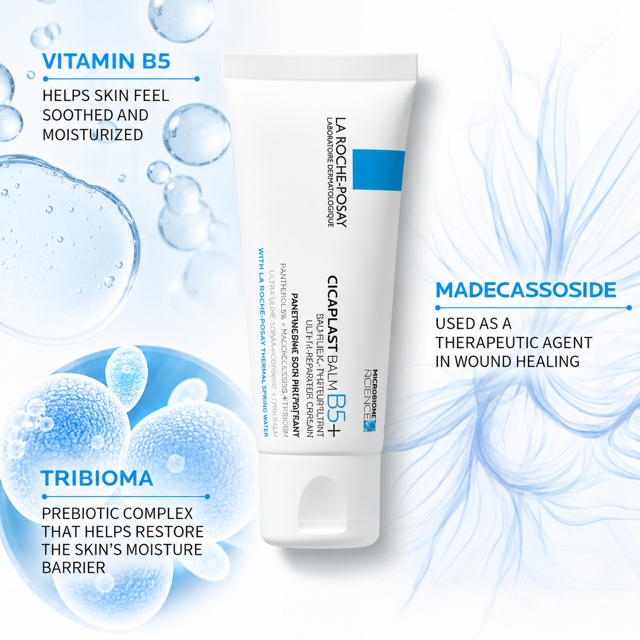La Roche-Posay Cicaplast Balm B5+ Soothing Therapeutic Multi-Purpose Cream (40ml)