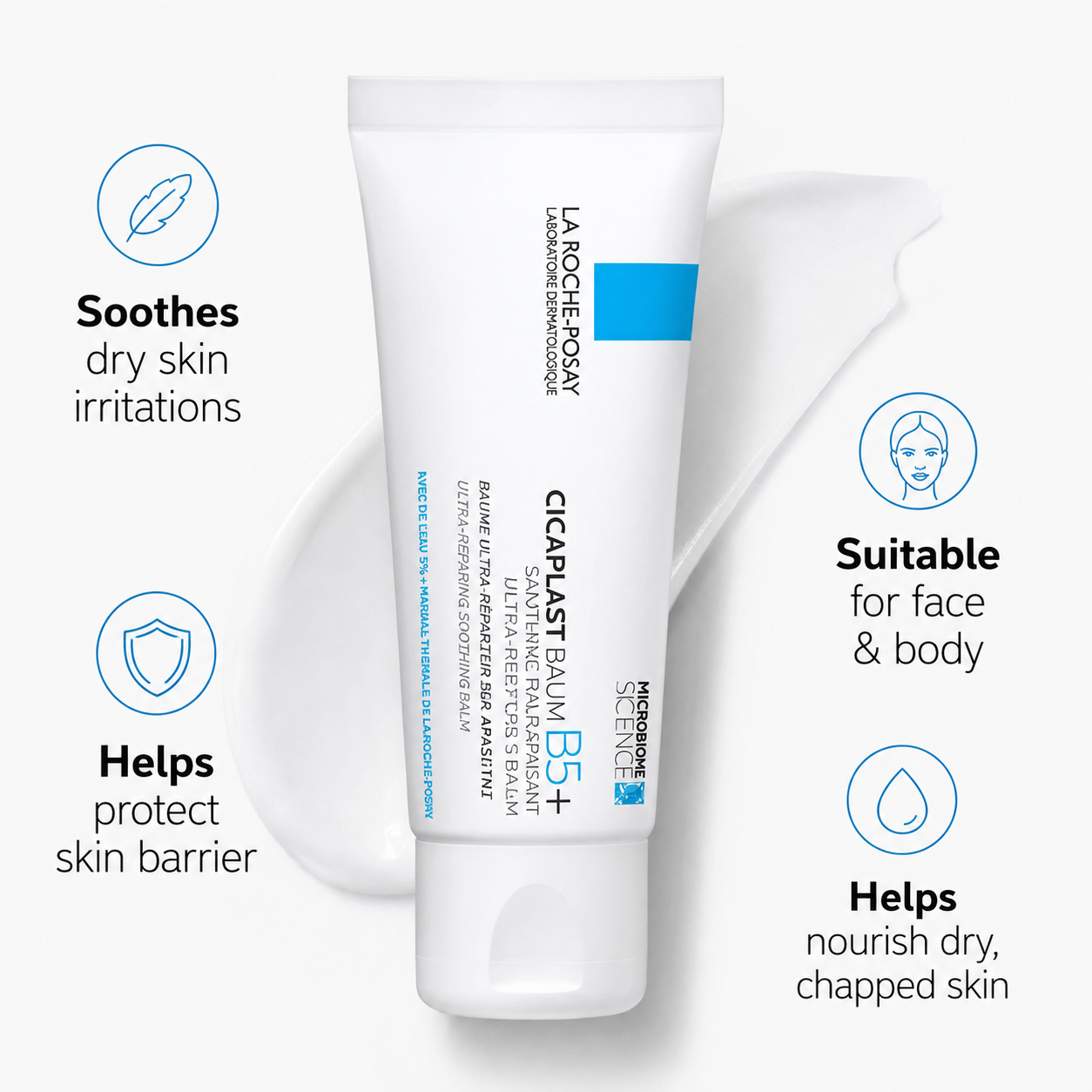 La Roche-Posay Cicaplast Balm B5+ Soothing Therapeutic Multi-Purpose Cream (40ml)