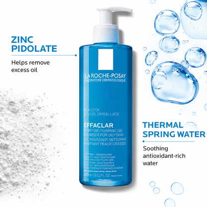 La Roche-Posay Effaclar Purifying Foaming Gel (400ml)