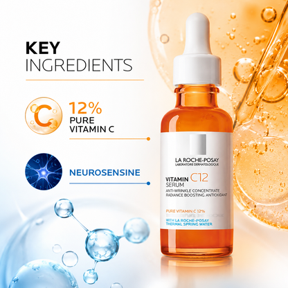 La Roche-Posay Pure 12% Vitamin C Serum (30ml)