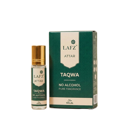 Lafz No Alcohol Pure Fragrance Attar 6ml - Taqwa