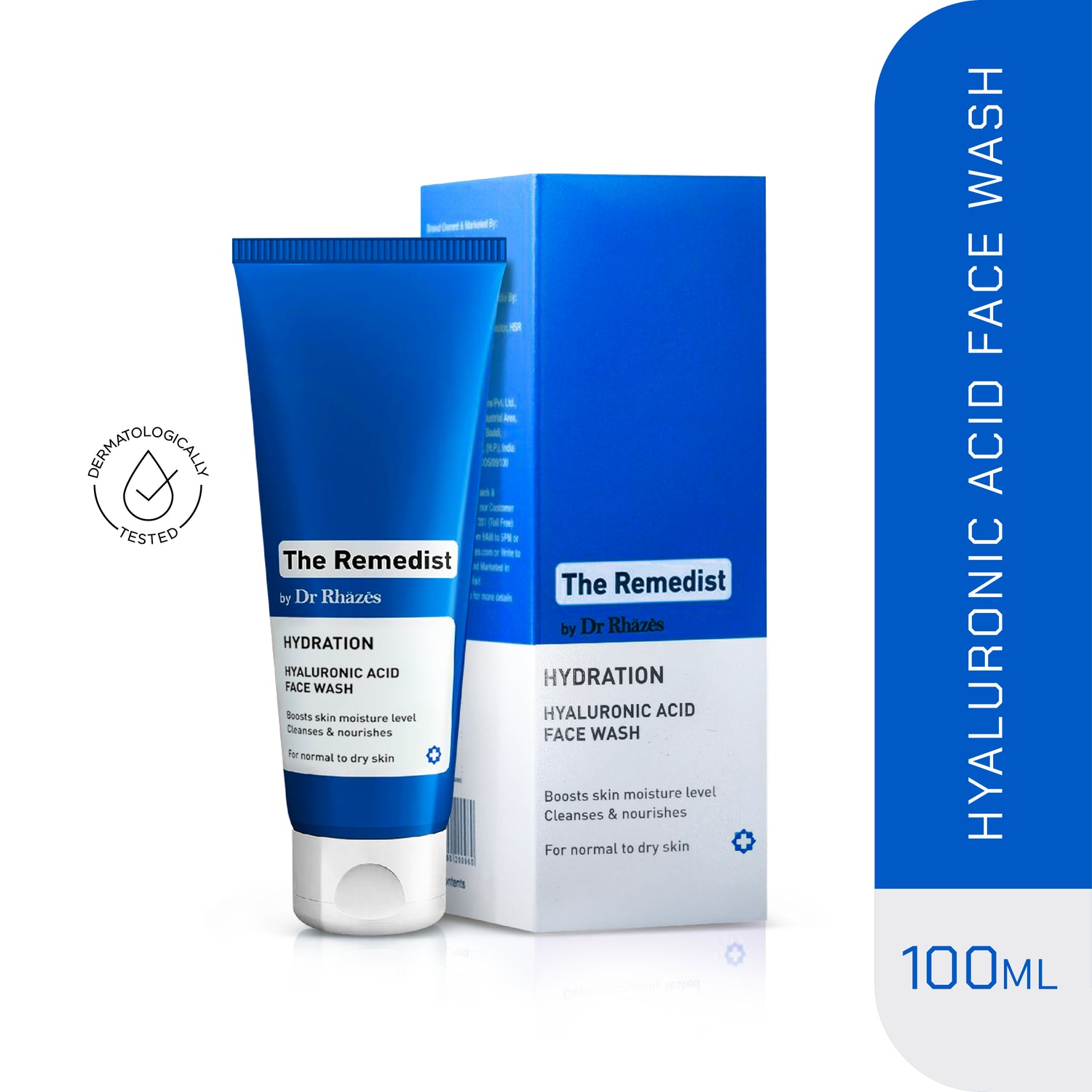 The Remedist by Dr Rhazes Hyaluronic Acid Facewash (100ml)