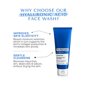 The Remedist by Dr Rhazes Hyaluronic Acid Facewash (100ml)