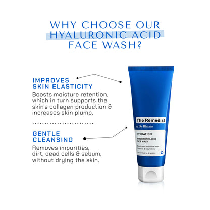 The Remedist by Dr Rhazes Hyaluronic Acid Facewash (100ml)