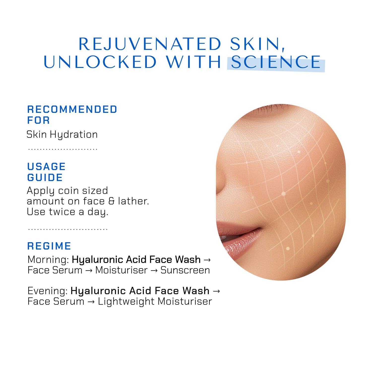 The Remedist by Dr Rhazes Hyaluronic Acid Facewash (100ml)