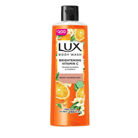 Lux Body Wash Orange Blossom &amp; Vitamin C 245ml (Free Loofah)