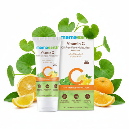 Mama Earth Vitamin C Oil-Free Moisturizer (80g)