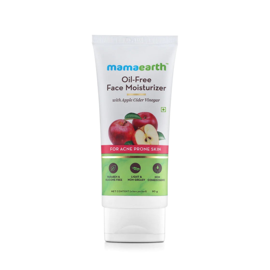 Mamaearth Oil-Free Face Moisturizer for Acne-Prone Skin (80ml)
