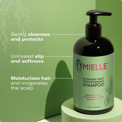 Mielle Rosemary Mint Strengthening Shampoo (355ml)