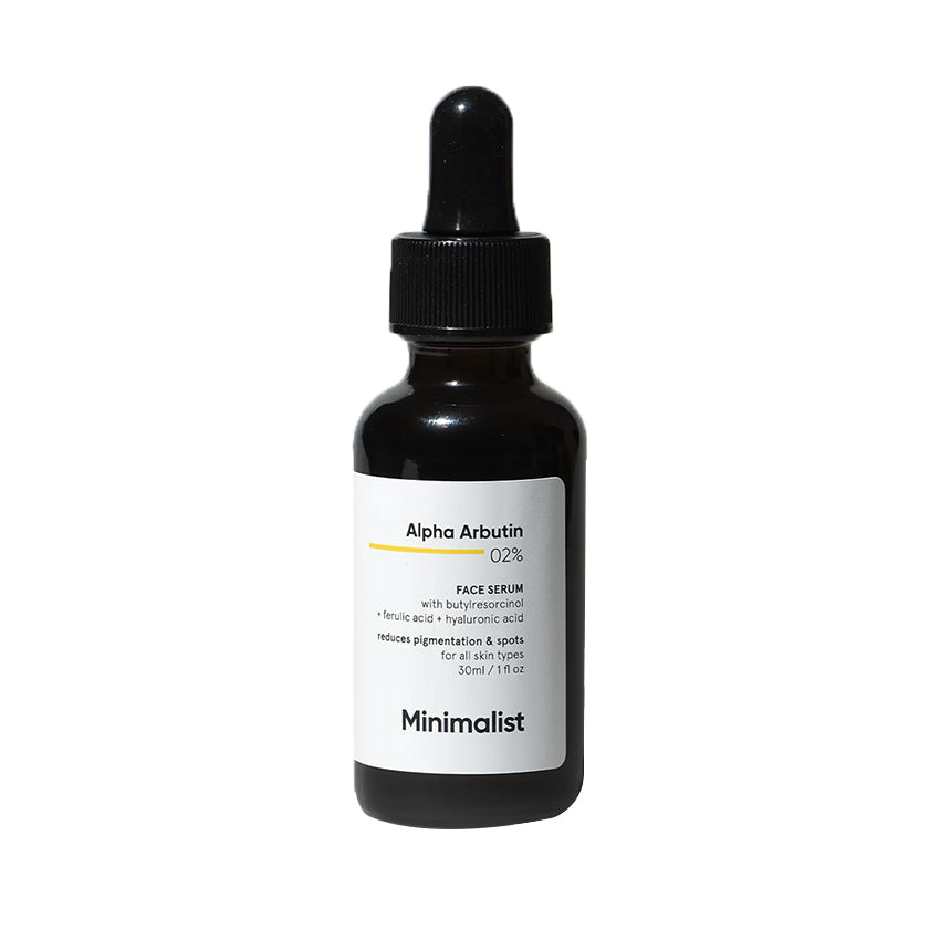 MinimalistAlphaArbutin2_FACESERUMwithButylresorcinol_FerulicAcid_HyaluronicAcid_30ml
