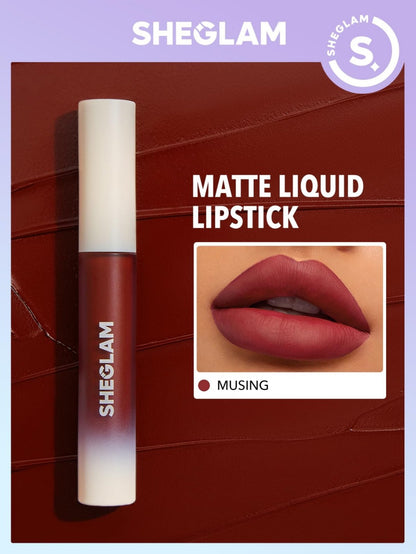 SHEGLAM Matte Allure Liquid Lipstick (3.1gm)