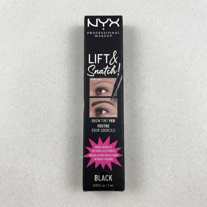 NYX Lift &amp; Snatch Eyebrow Tint Pen (1ml) - LAS10 Black