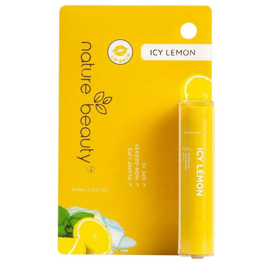 Nature Beauty Icy Lemon Lip Balm (3.4g)