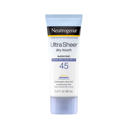 Neutrogena Ultra Sheer Dry Touch Sunscreen SPF45 88ml