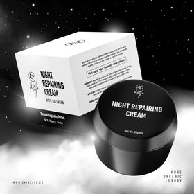 Skin Cafe Night Repairing Cream With Collagen (50gm)