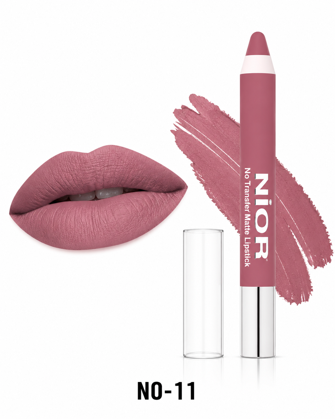 Nior No Transfer Matte Lipstick (2.8g)