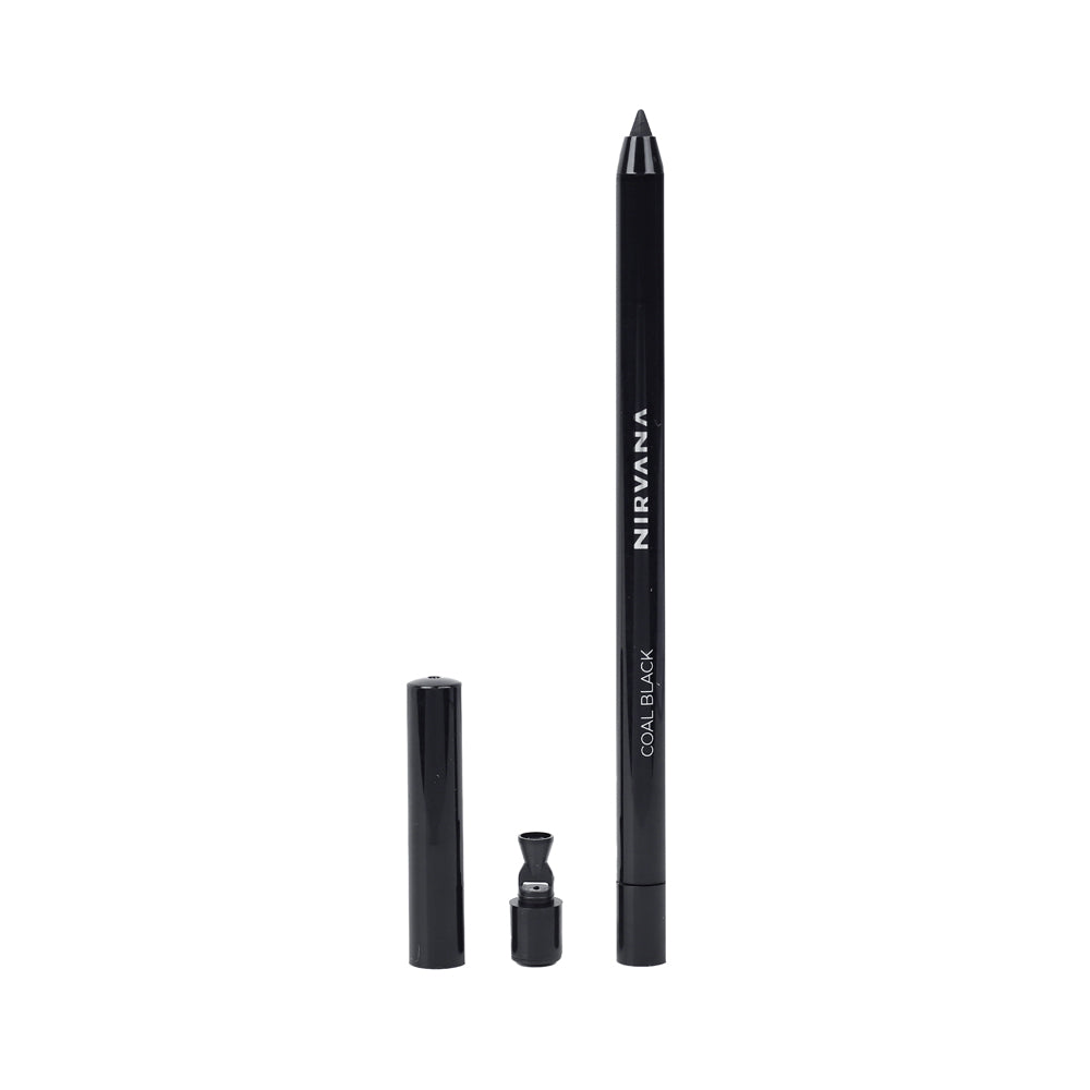 Nirvana Color No Smudge Retractable Kajal - Coal Black (1gm)