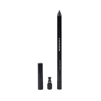 Nirvana Color No Smudge Retractable Kajal - Coal Black (1gm)