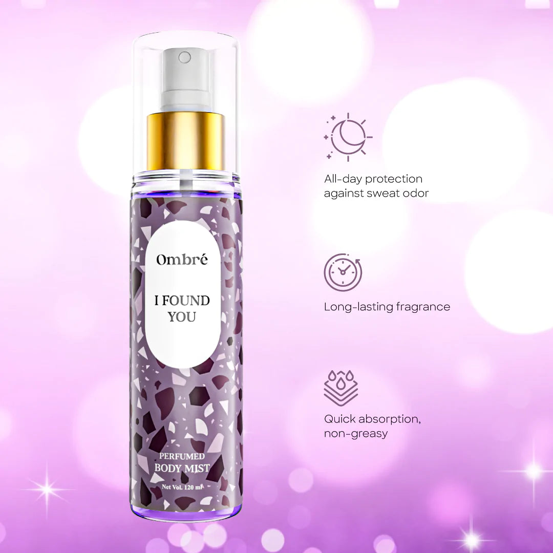 Ombre Perfumed Body Mist I Found You (120ml)
