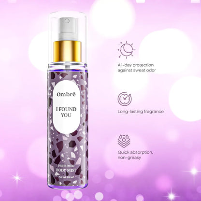 Ombre Perfumed Body Mist I Found You (120ml)